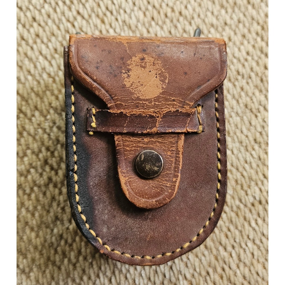 Sperry Gyroscope Creagh-Osborne Marching Compass Mark VII Mod.E WWI WWII Leather